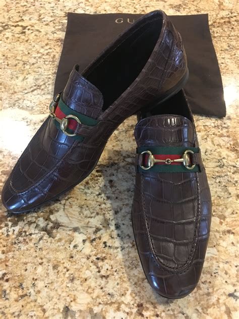 gucci crocodile mens shoes products for sale 